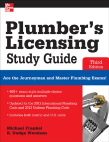 Plumber's Licensing Study Guide, Third Edition, Paperback Book Plumber's Licensing Study Guide, Third Edition, Paperback Book