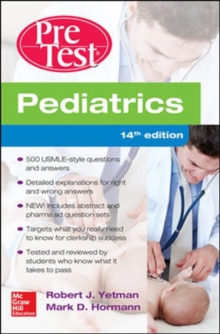 Pediatrics PreTest Self-Assessment And Review, Paperback Book Pediatrics PreTest Self-Assessment And Review, Paperback Book