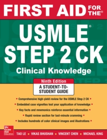 First Aid for the USMLE Step 2 CK, Ninth Edition, EPUB eBook First Aid for the USMLE Step 2 CK, Ninth Edition, EPUB eBook