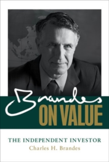 Brandes on Value: The Independent Investor, Hardback Book Brandes on Value: The Independent Investor, Hardback Book