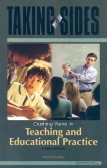 TAKING SIDES CLASHING VIEWS IN TEACHING, Paperback Book TAKING SIDES CLASHING VIEWS IN TEACHING, Paperback Book