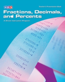 Corrective Mathematics Fractions, Decimals, and Percents, Teacher Materials