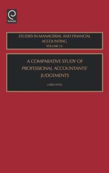 Comparative Study of Professional Accountants Judgements