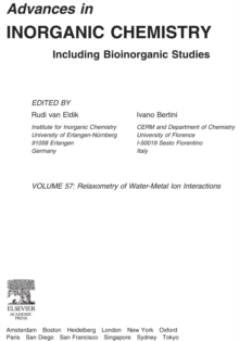 Advances in Inorganic Chemistry : Relaxometry of water-metal ion interactions