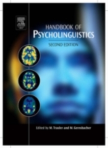 Handbook of Psycholinguistics