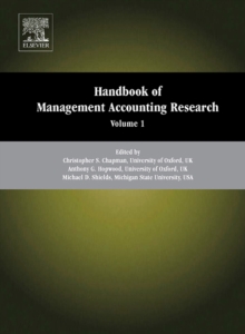 Handbook of Management Accounting Research