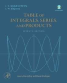 Table of Integrals, Series, and Products