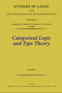 Categorical Logic and Type Theory