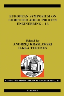 European Symposium on Computer Aided Process Engineering - 13 : 36th European Symposium of the Working Party on Computer Aided Process Engineering