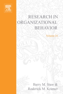 Research in Organizational Behavior