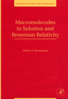 Macromolecules in Solution and Brownian Relativity