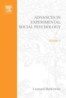 Advances in Experimental Social Psychology