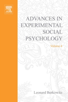 Advances in Experimental Social Psychology