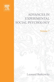 Advances in Experimental Social Psychology