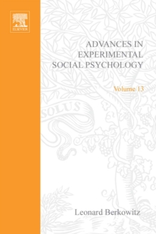 Advances in Experimental Social Psychology