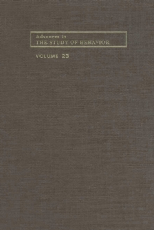 Advances in the Study of Behavior