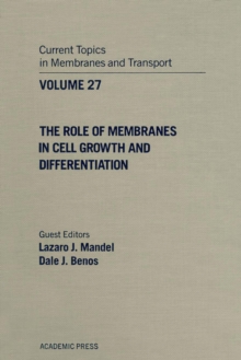 Current Topics in Membranes and Transport