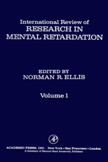 International Review of Research in Mental Retardation