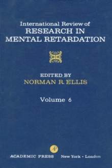 International Review of Research in Mental Retardation