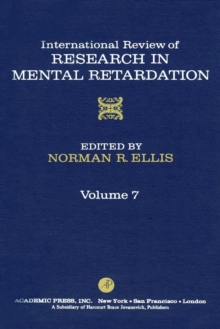 International Review of Research in Mental Retardation