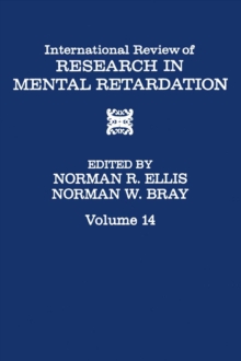 International Review of Research in Mental Retardation