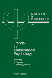 Trends in Mathematical Psychology