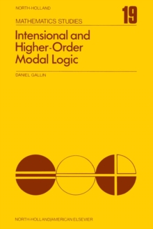 Intensional and higher-order modal logic : With applications to Montague semantics