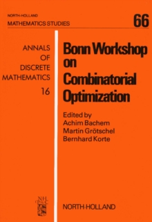 Bonn Workshop on Combinatorial Optimization