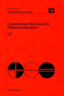 Computational Techniques for Differential Equations