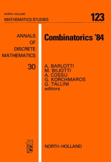 Combinatorics '84