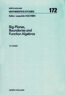 Big-Planes, Boundaries and Function Algebras