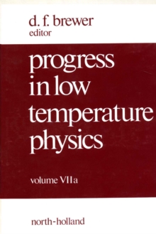 Progress in Low Temperature Physics