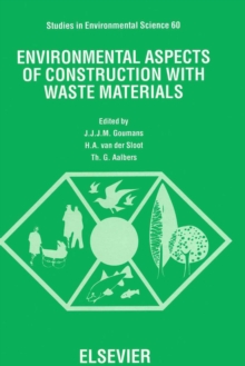 Environmental Aspects of Construction with Waste Materials