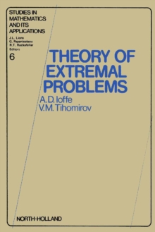 Theory of Extremal Problems : Theory of Extremal Problems