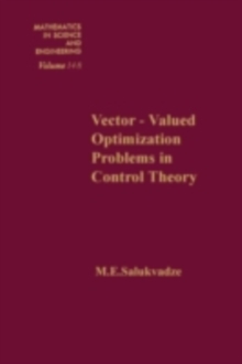 Vector-valued optimization problems in control theory