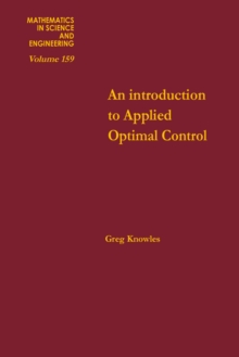 An introduction to applied optimal control