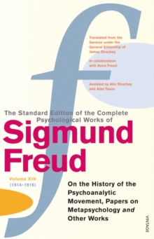 Complete Psychological Works of Sigmund Freud, The Vol 14, Paperback Book Complete Psychological Works of Sigmund Freud, The Vol 14, Paperback Book