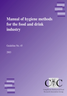 Manual of food hygiene methods