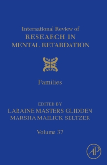 International Review of Research in Mental Retardation : Volume 37, Hardback Book International Review of Research in Mental Retardation : Volume 37, Hardback Book