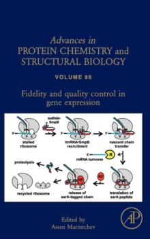Fidelity and Quality Control in Gene Expression : Volume 86, Hardback Book Fidelity and Quality Control in Gene Expression : Volume 86, Hardback Book
