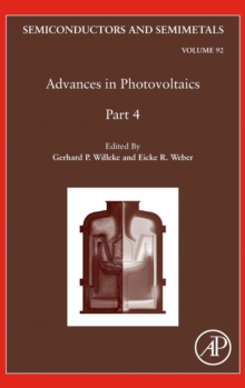 Advances in Photovoltaics: Part 4 : Volume 92, Hardback Book Advances in Photovoltaics: Part 4 : Volume 92, Hardback Book