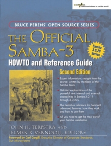The Official Samba-3 HOWTO and Reference Guide, Paperback Book The Official Samba-3 HOWTO and Reference Guide, Paperback Book