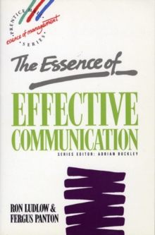 The Essence of Effective Communication, Paperback Book The Essence of Effective Communication, Paperback Book
