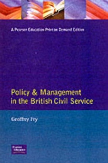 Policy & Management British Civil Servic, Paperback Book Policy & Management British Civil Servic, Paperback Book