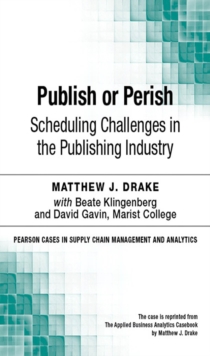 Publish or Perish : Scheduling Challenges in the Publishing Industry