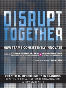 Opportunities in Branding - Benefits of Cross-Functional Collaboration in Driving Identity (Chapter 16 from Disrupt Together)