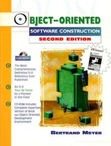 Object-Oriented Software Construction (Book/CD-ROM), Mixed media product Book Object-Oriented Software Construction (Book/CD-ROM), Mixed media product Book