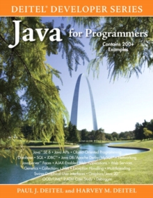 Java for Programmers, Paperback / softback Book Java for Programmers, Paperback / softback Book