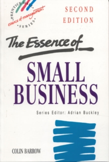 The Essence of Small Business, Paperback Book The Essence of Small Business, Paperback Book