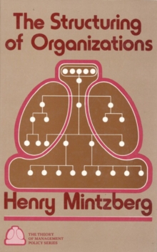 Structuring of Organizations, Hardback Book Structuring of Organizations, Hardback Book